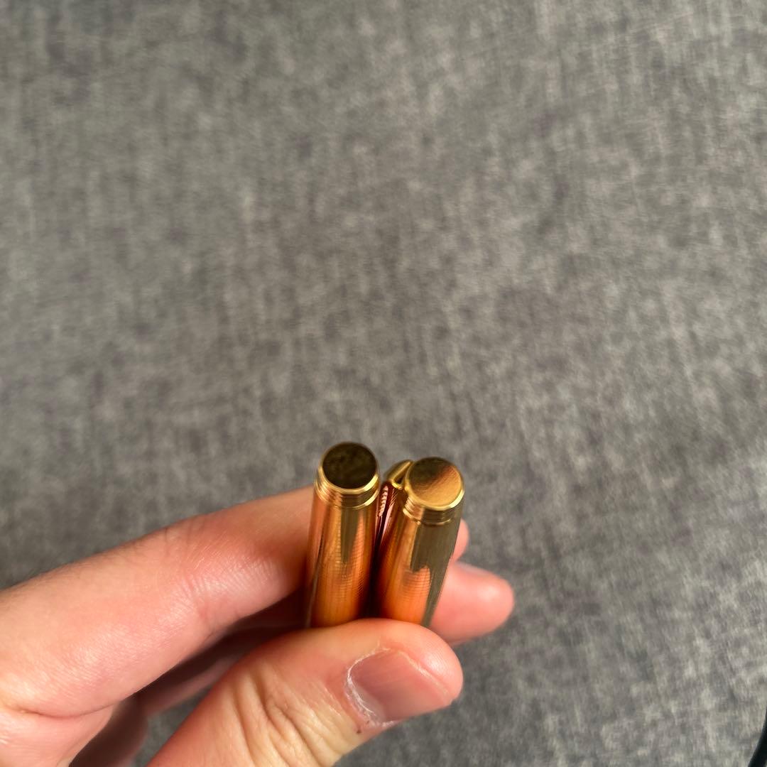 Parker パーカー　75 ゴールド　万年筆　廃番　？　フラットトップ