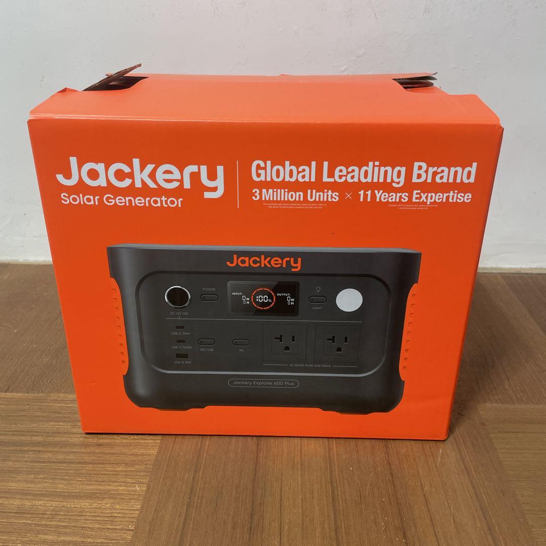 【ほぼ新品】Jackery Explorer 600 Plus ポータブル電源