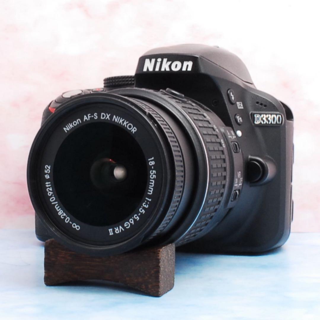ニコン D3300★一眼レフカメラ★美品＆ショット数少★ケース付★