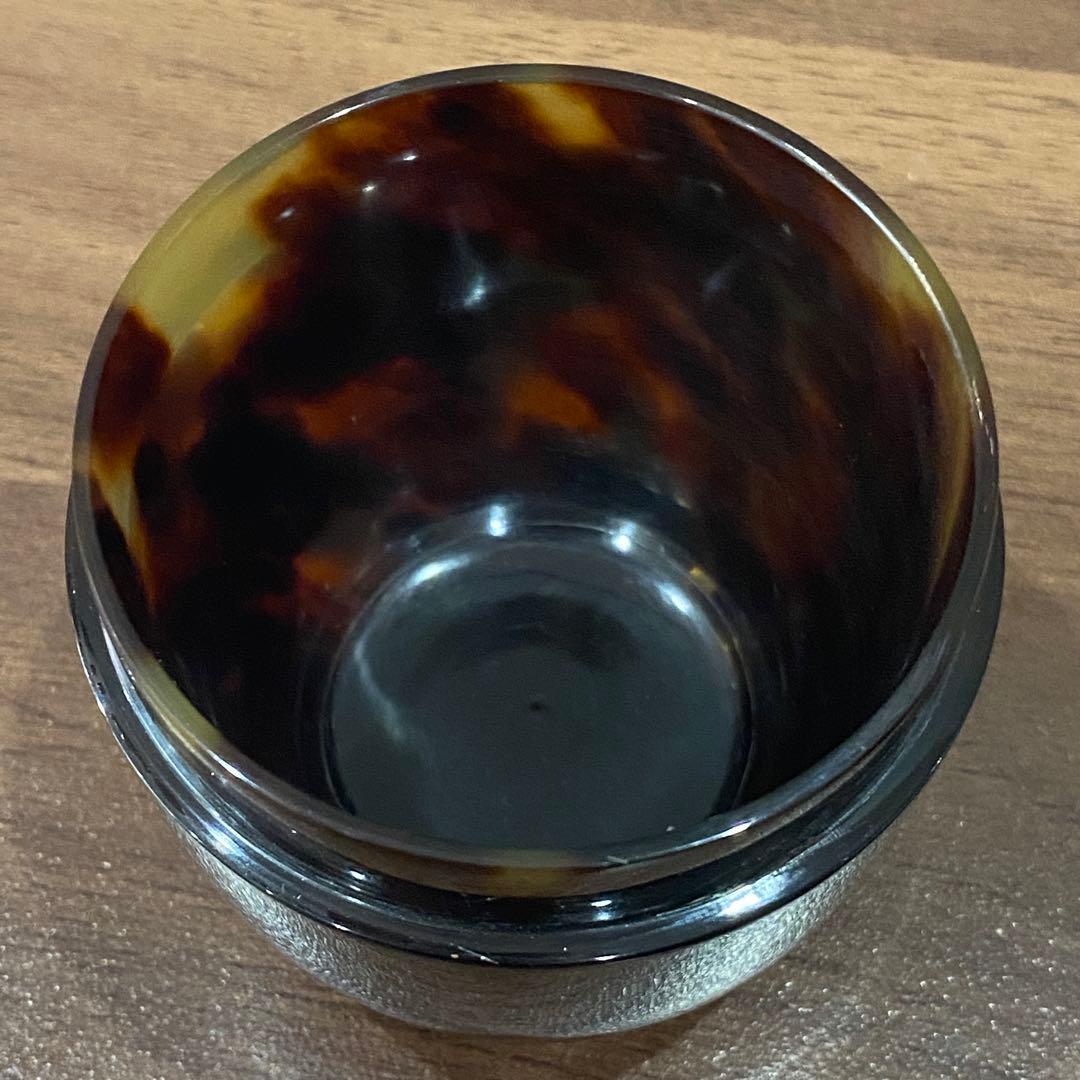 【べっこう茶杓】 と棗　2点セット　茶道具