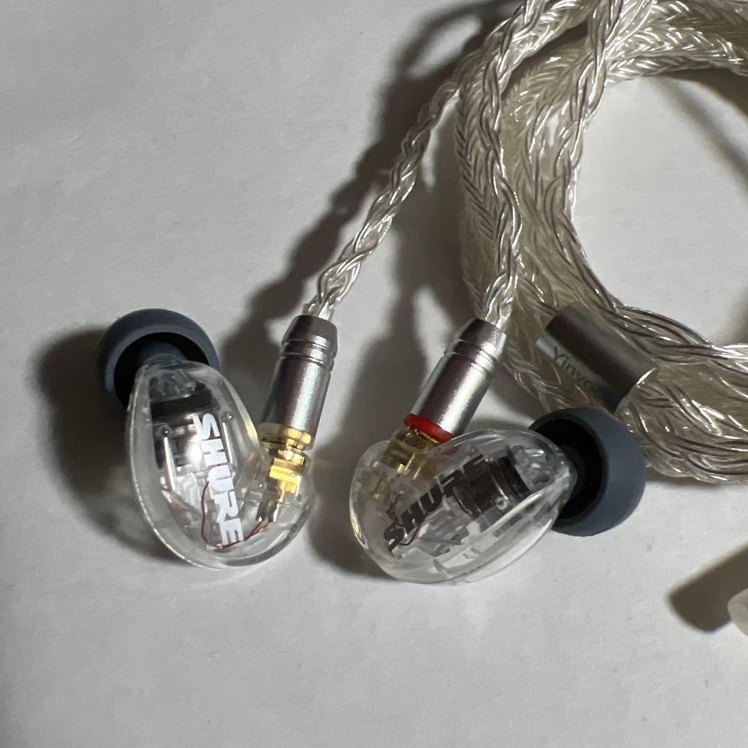 美品　SHURE SE215➕リケーブル付き