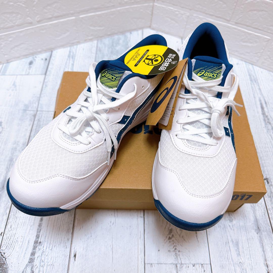 アシックス⭐️26.5cm WINJOB CP221 安全靴 asics 白