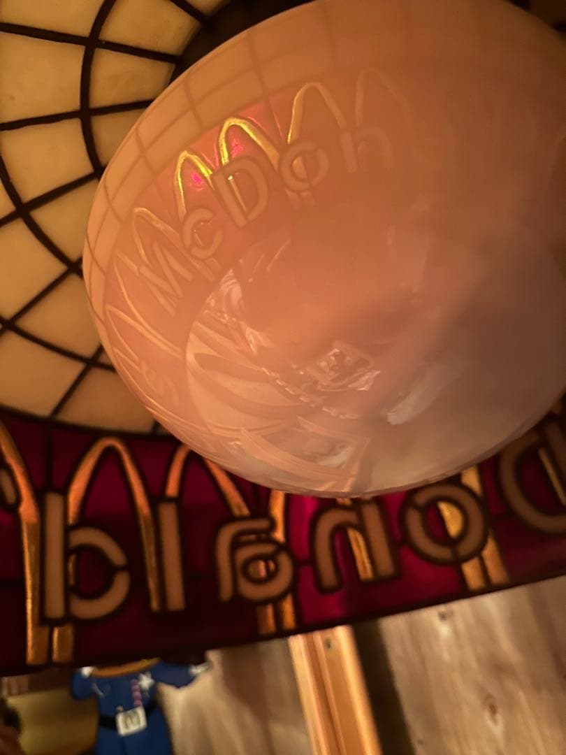 超希少！1970 Mcdonald's Tiffany style マクドナルド