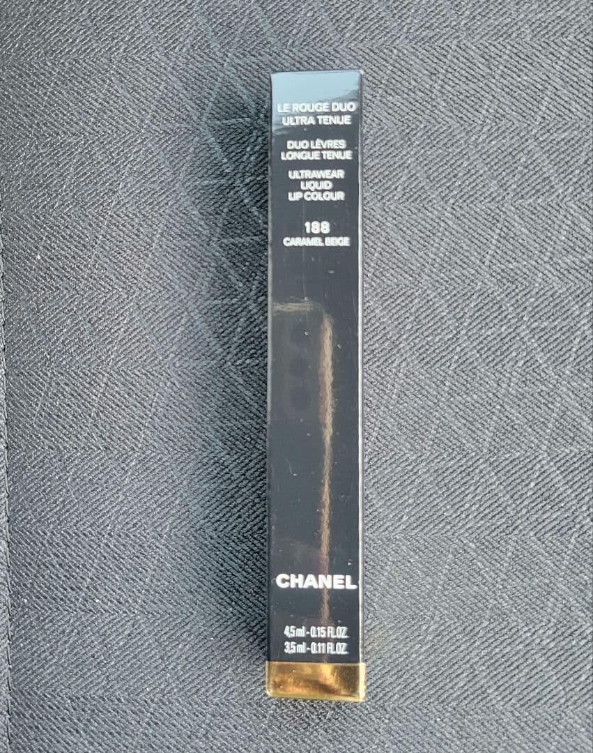 CHANEL ルルージュデュオ 188　キャラメルベージュ