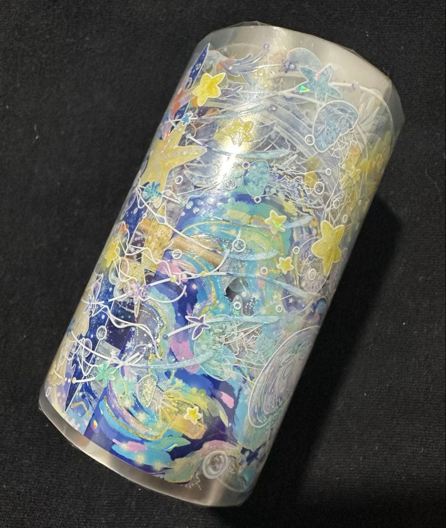 【9587】海外　マステ　3/5/巻　貝殻光　マスキングテープ　クラゲ　蝶々