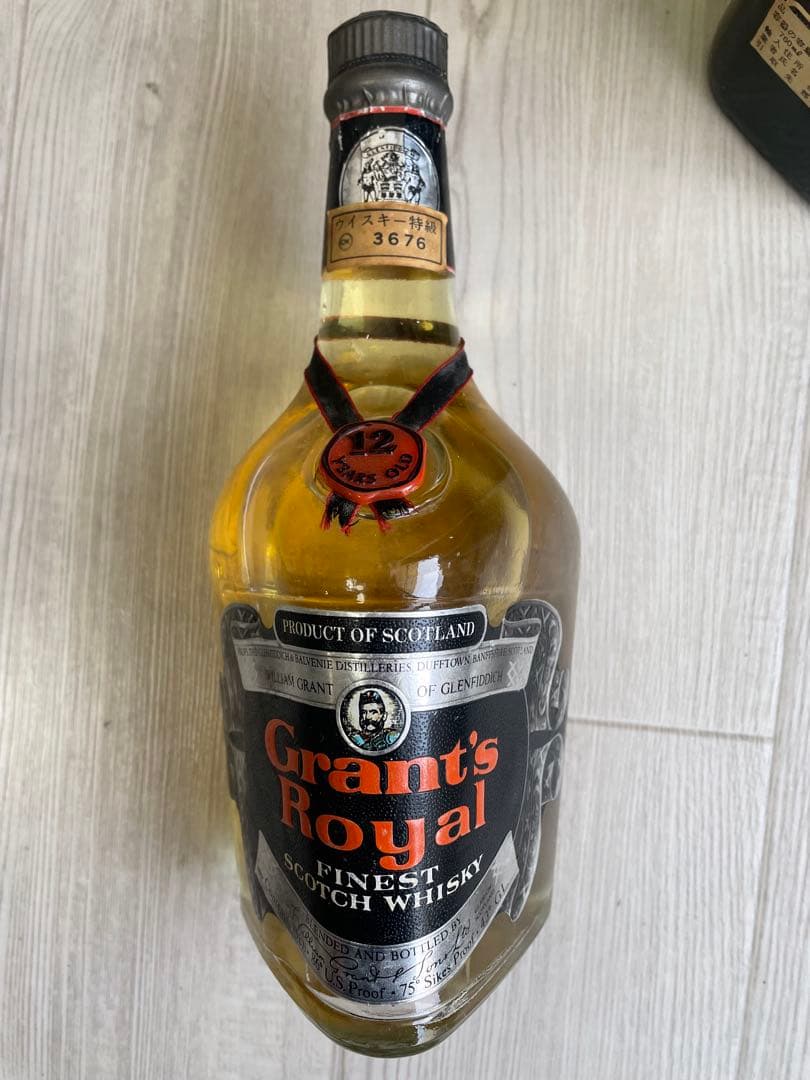 Grant's & Glenfiddich スコッチウイスキー 4本セット