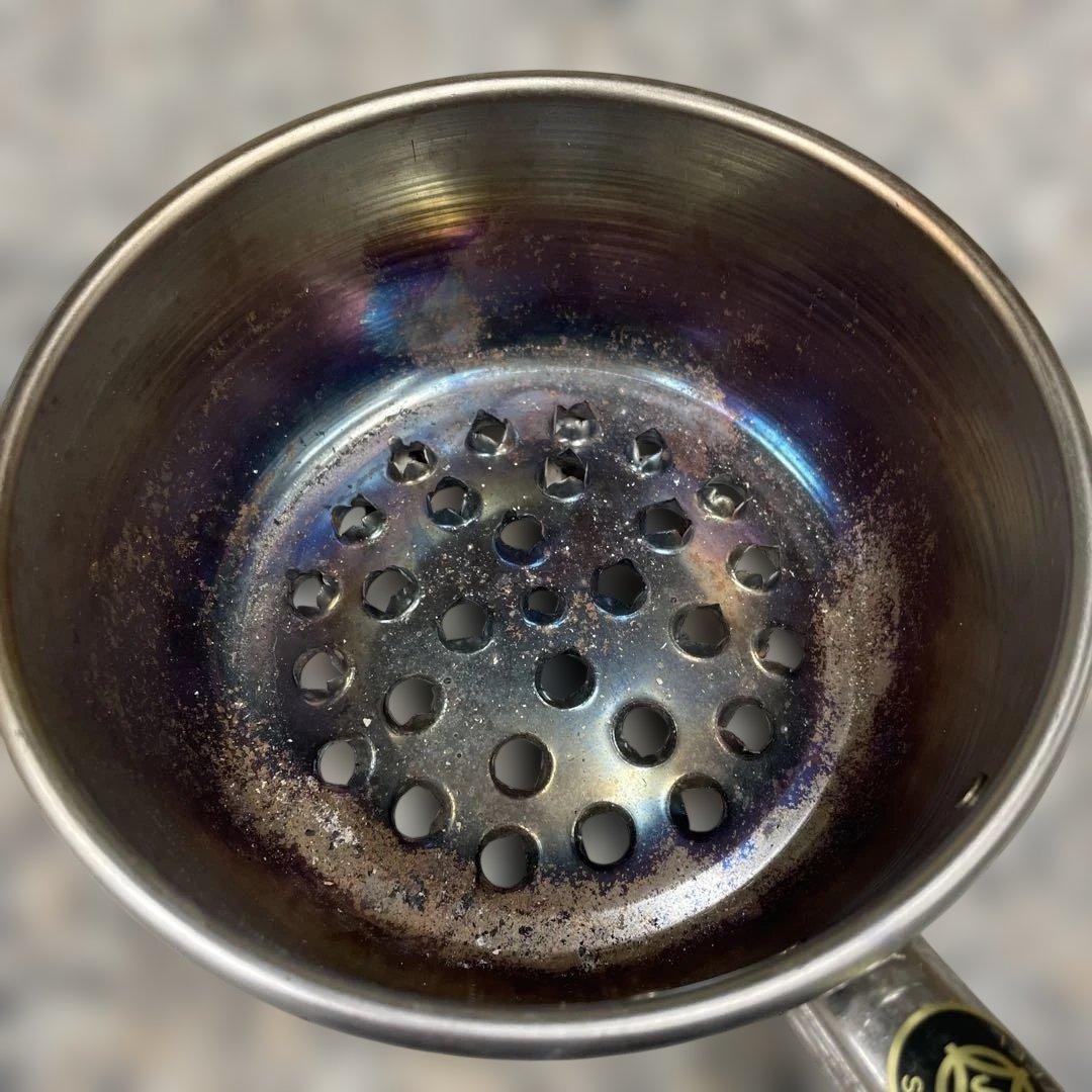 千*晶様 台付十能 炭起こし器 セット 茶道具 茶室 炭道具 昭和レトロ 小物