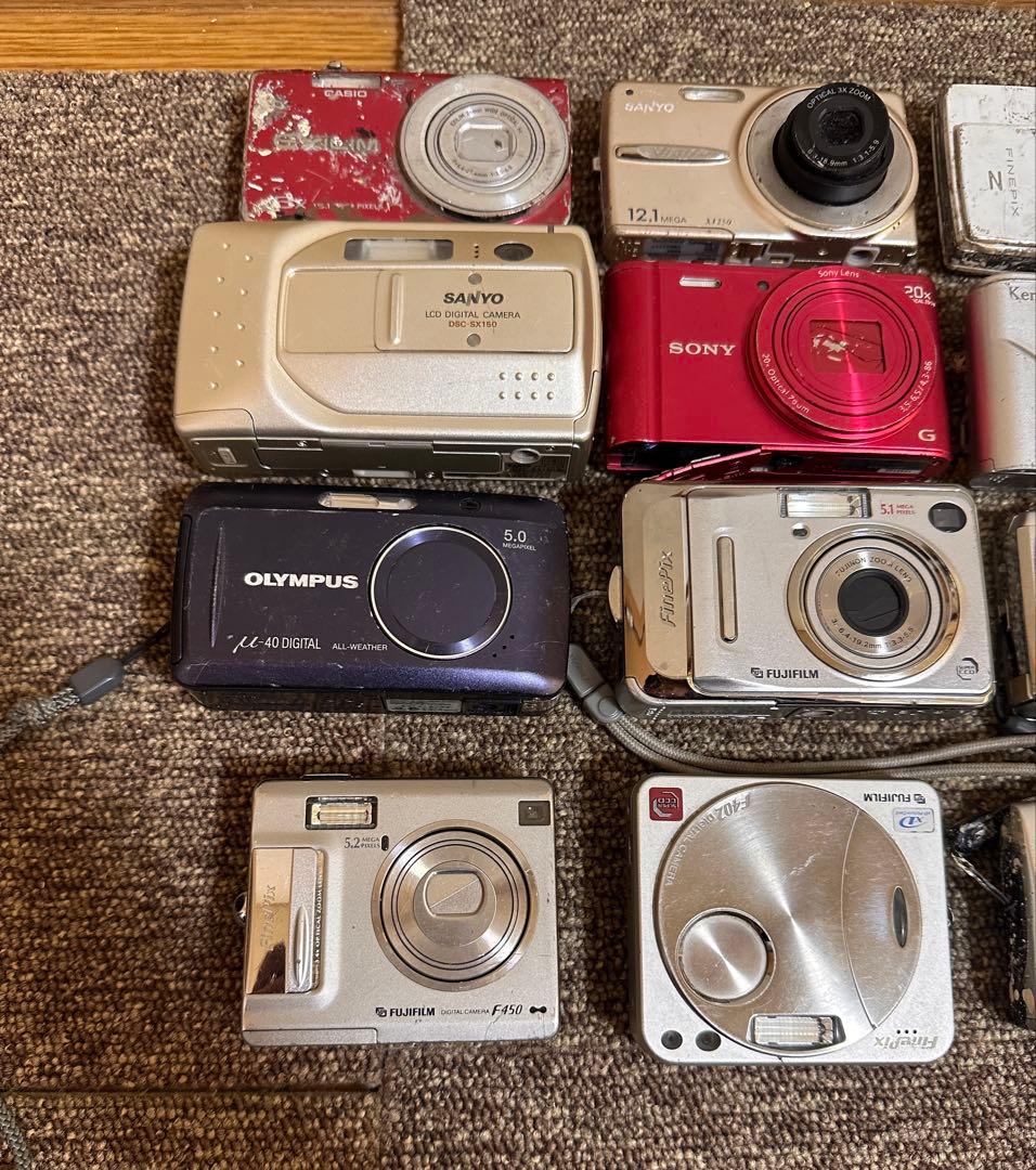 デジタルカメラsony olympus fujifilm ジャンク　本体　まとめ