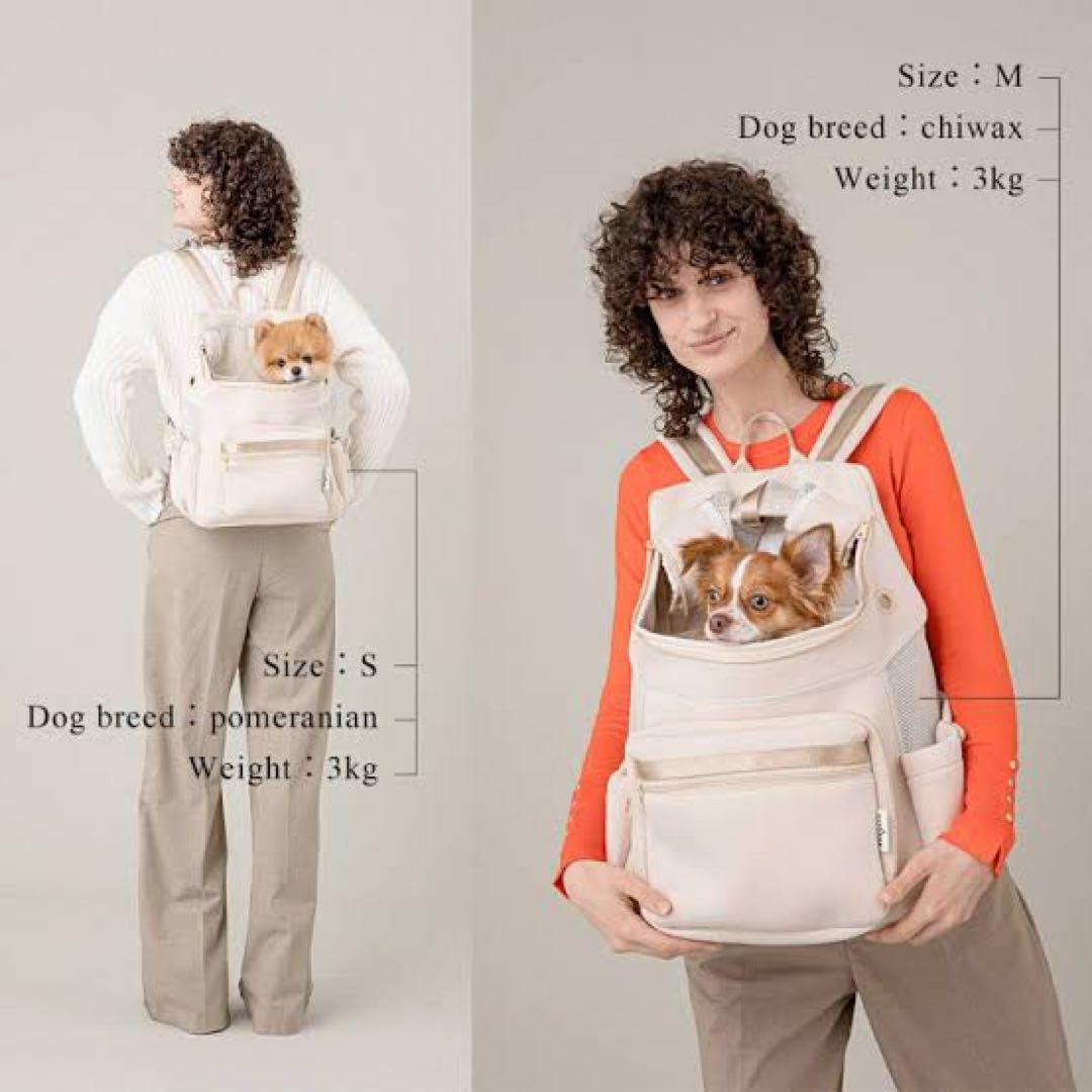 シティードック新品⭐️ネオプレーンバックパックキャリーペットリュック犬猫お出かけ