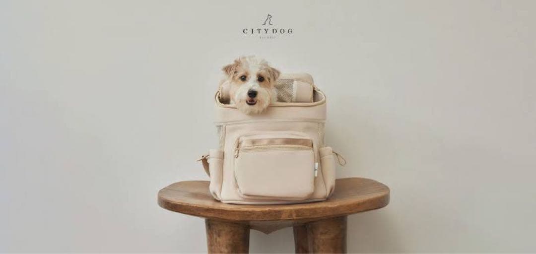 シティードック新品⭐️ネオプレーンバックパックキャリーペットリュック犬猫お出かけ