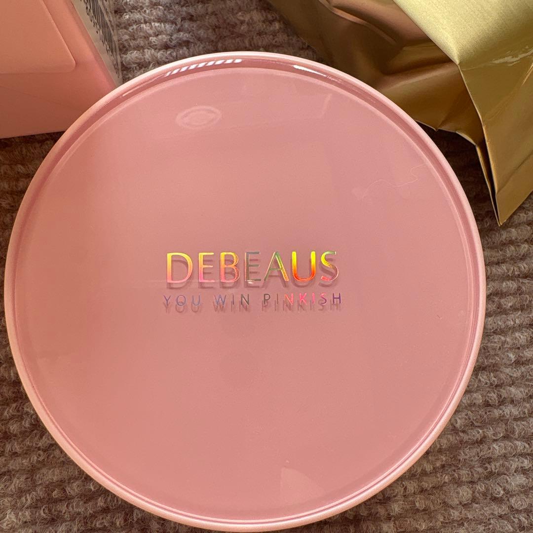 DEBEAUSクッションファンデ ピンク レフィル付き