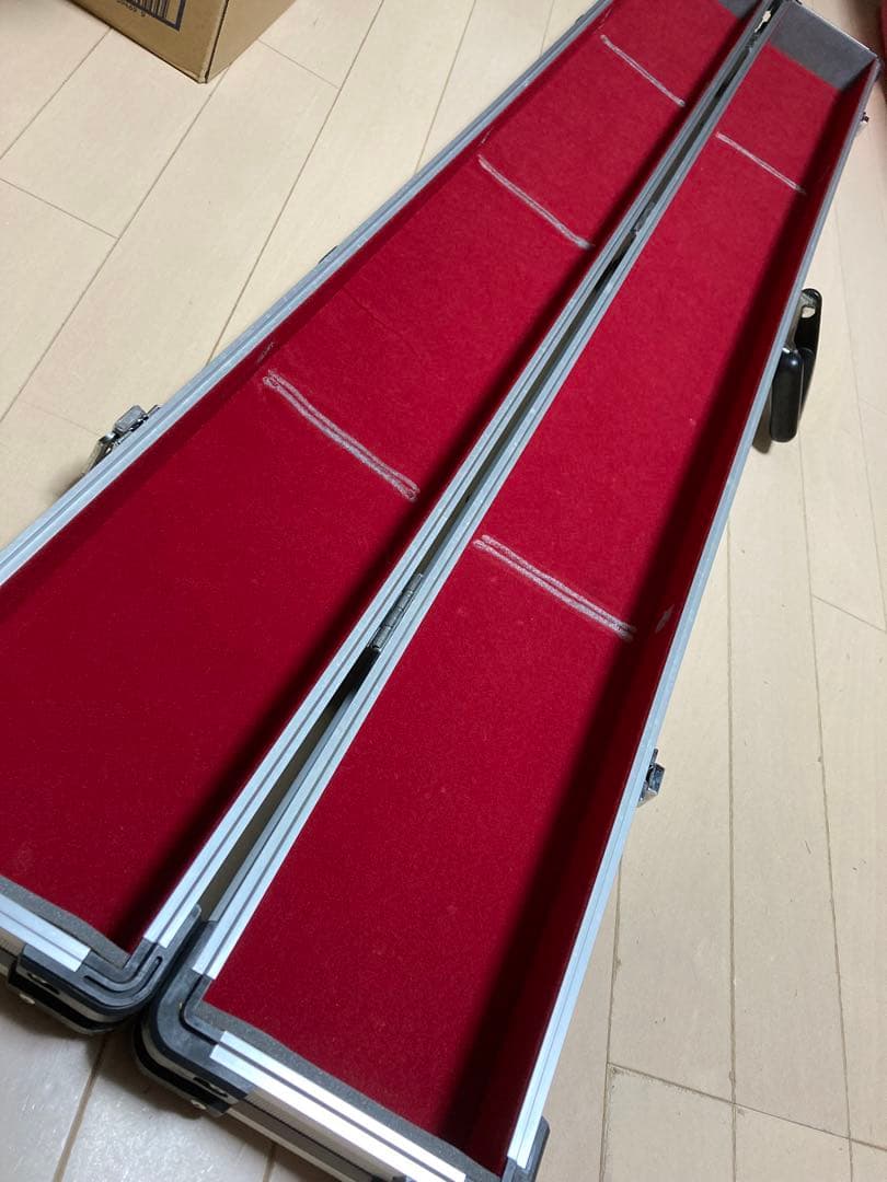アルミ ロッドケース アタッシュケース スーツケース 縦長 楽器 スポーツ用品