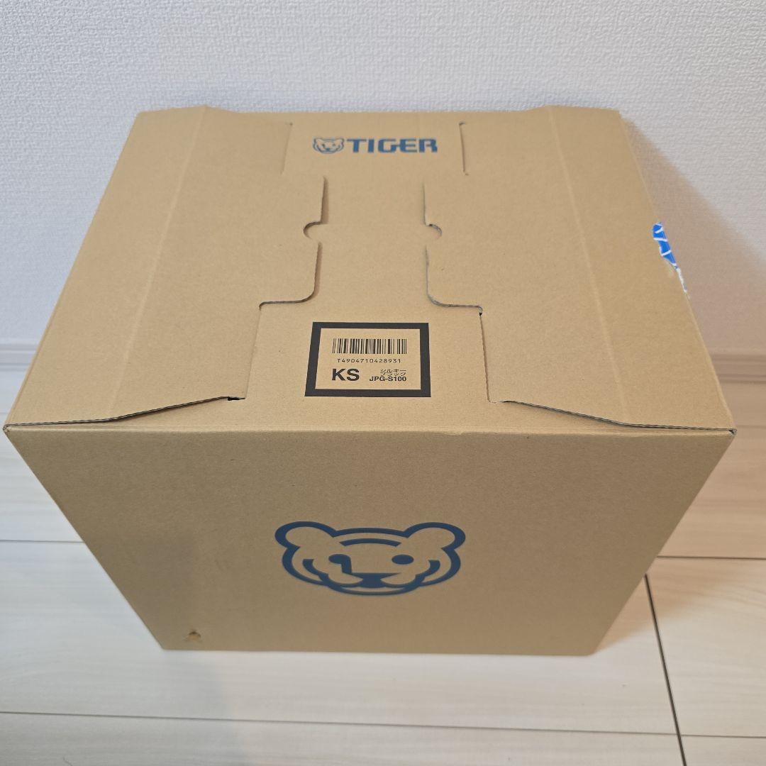 タイガー最上位機種 土鍋圧力炊飯器 JPG -S100ブラック （KS）5.5合
