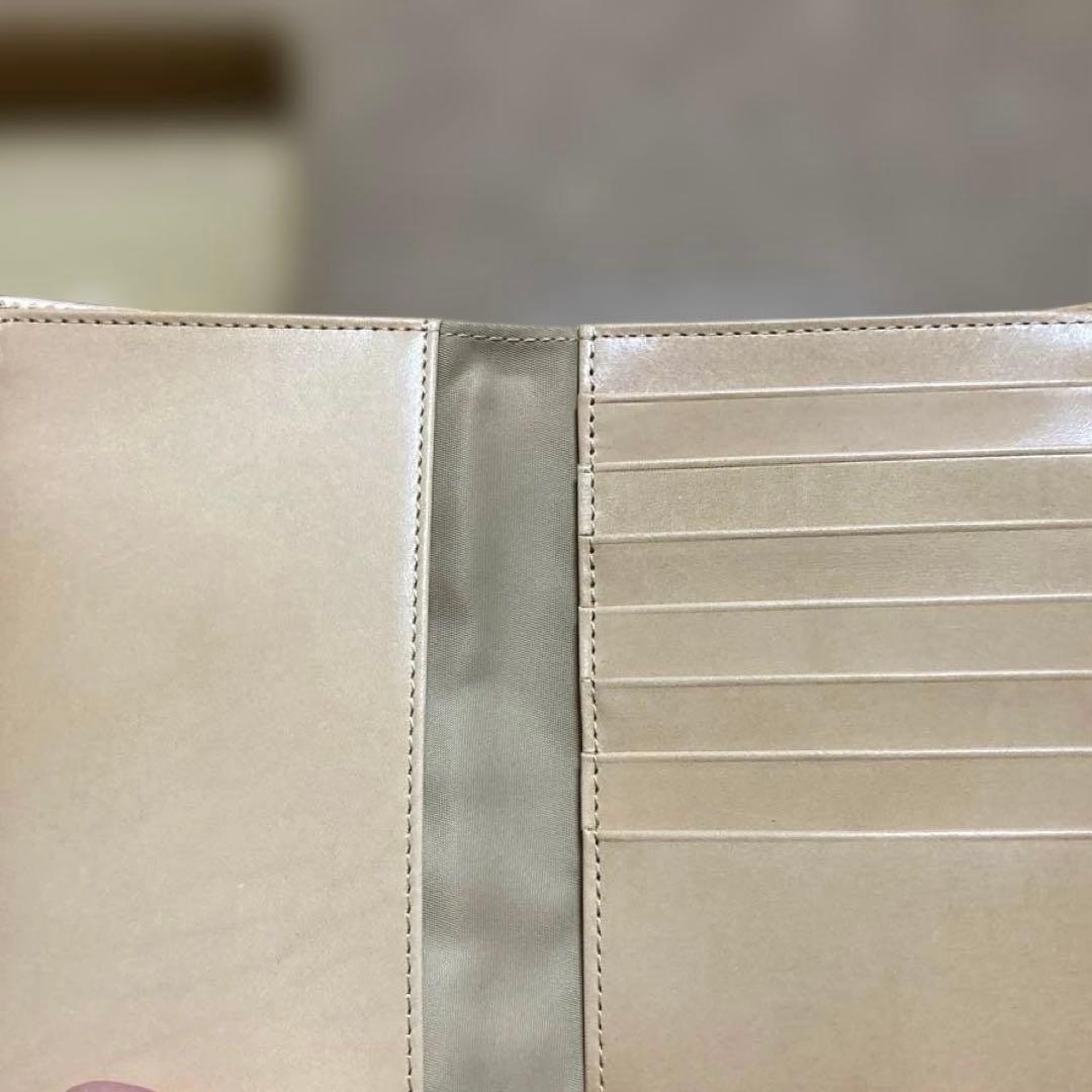 【新品未使用品】　無印良品　パスポートケース　イタリア産ヌメ革