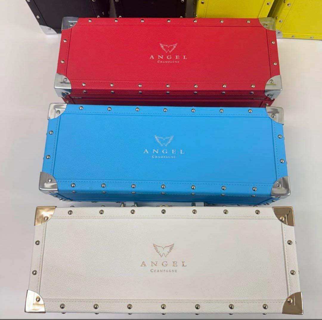 エンジェルシャンパン 空箱　アタッシュケース 7個セット