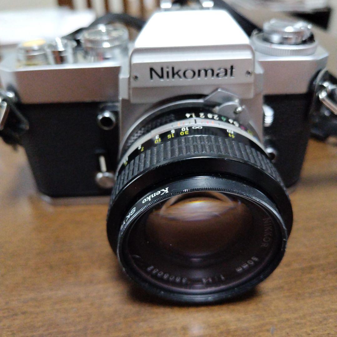 ニコマートEL 50mm 1/1.4 レンズ付き