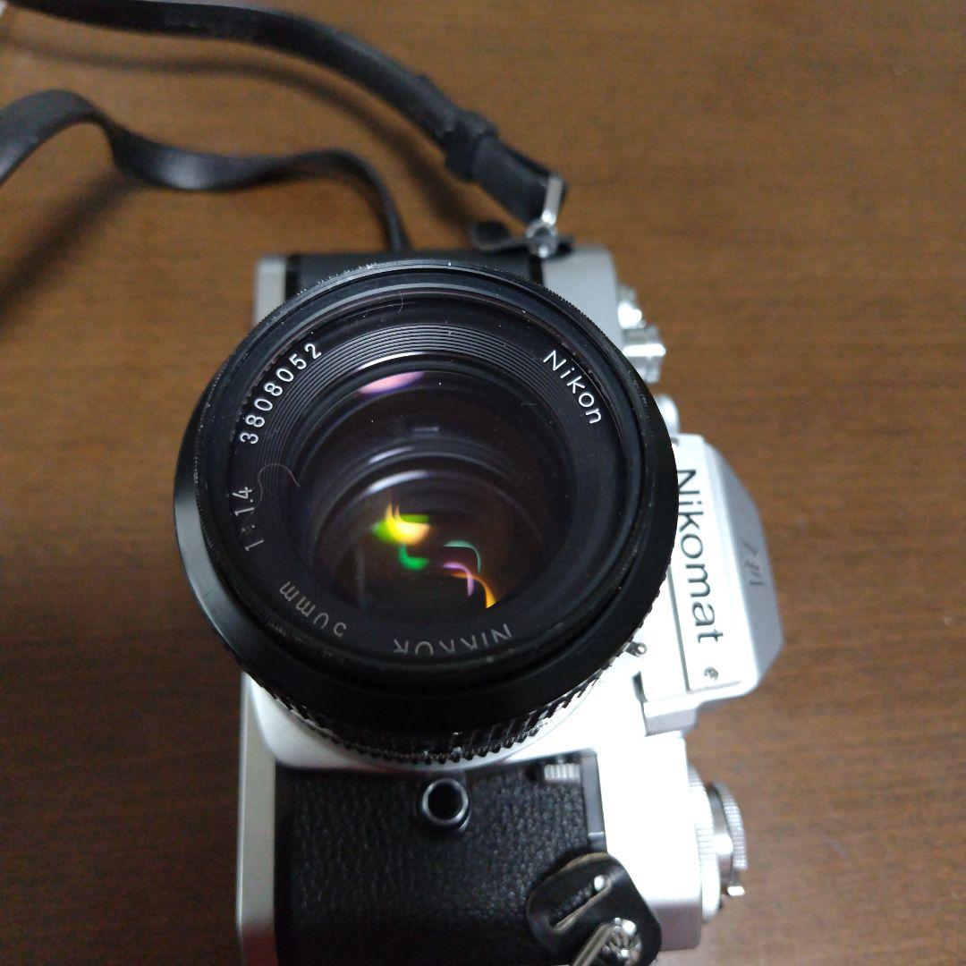 ニコマートEL 50mm 1/1.4 レンズ付き