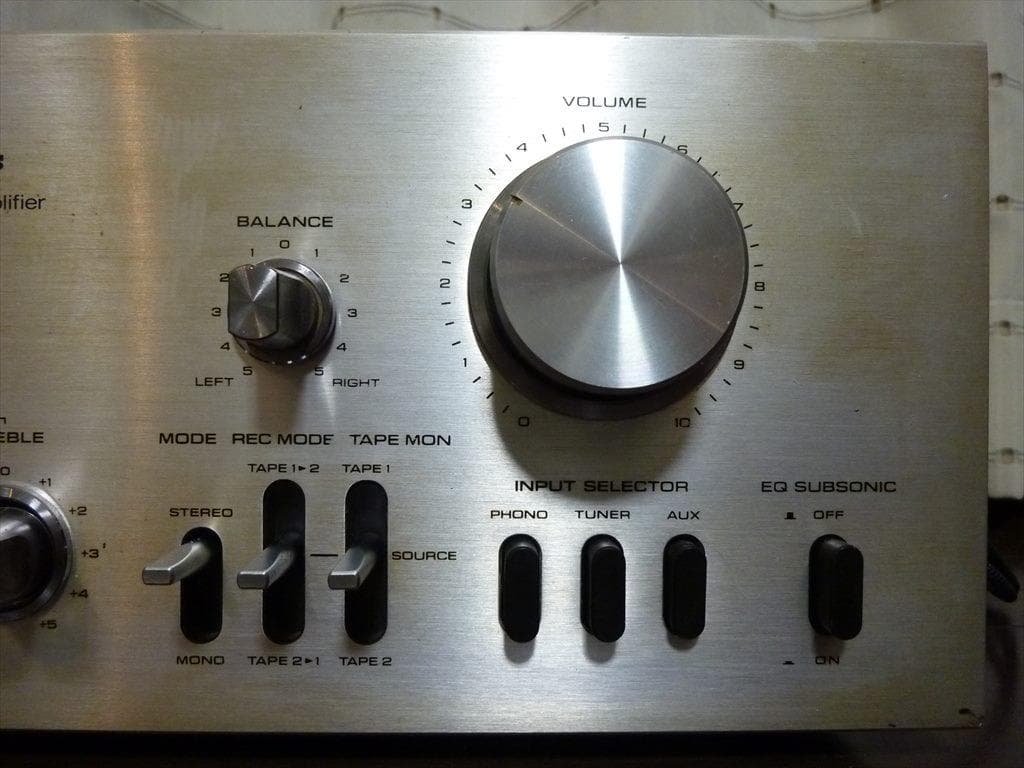 Technics テクニクス プリメインアンプ SU-7700 修理済全機能動作