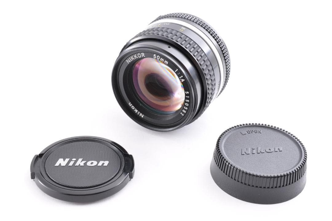 Nikon Ais NIKKOR 50mm f/1.4 単焦点レンズ 美品