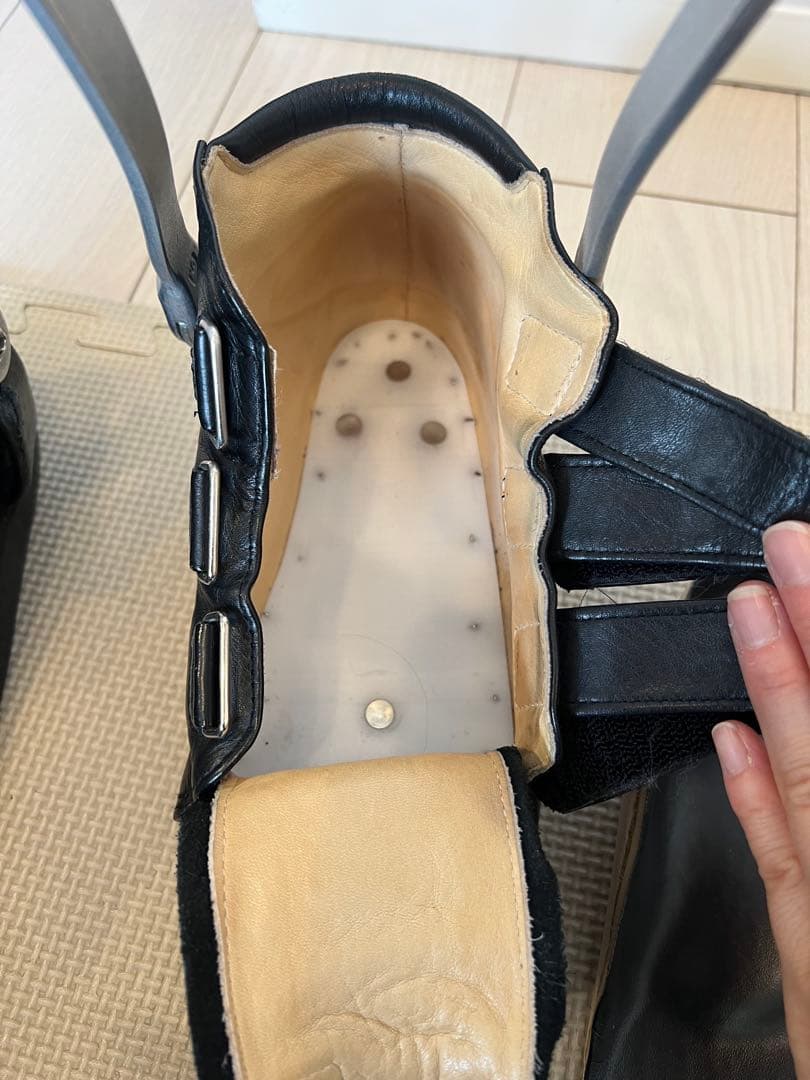 短下肢装具　黒