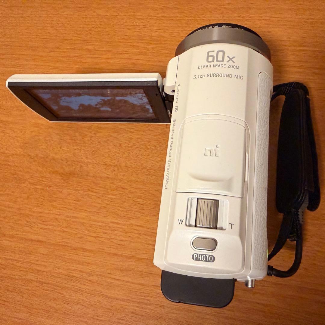 SONY HDR-CX535 予備バッテリー付「すぐ使えるセット」