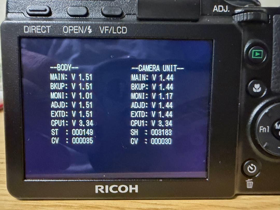 リコーGXR本体＋VF2＋P10＋A12(28と50)