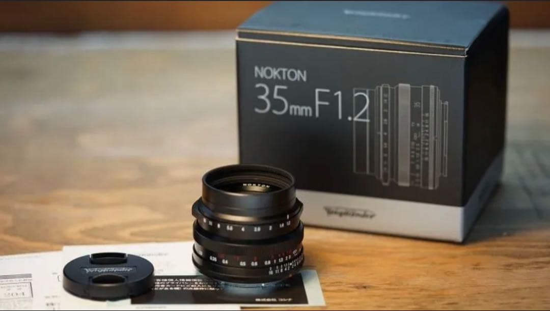 ほぼ未使用 フォクトレンダーNOKTON35mmF1.2 VOIGTLANDER