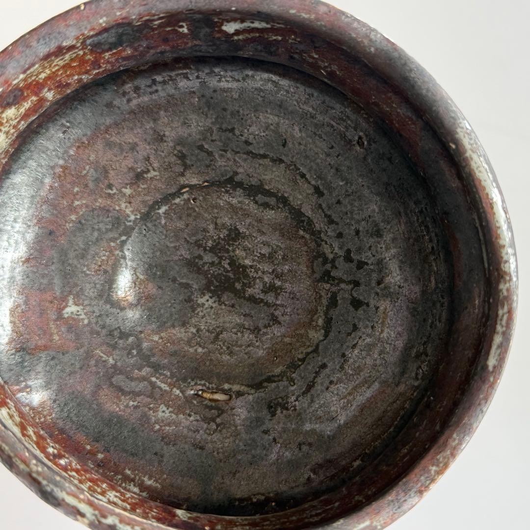 謎の抹茶茶碗　御物袋と木箱付き