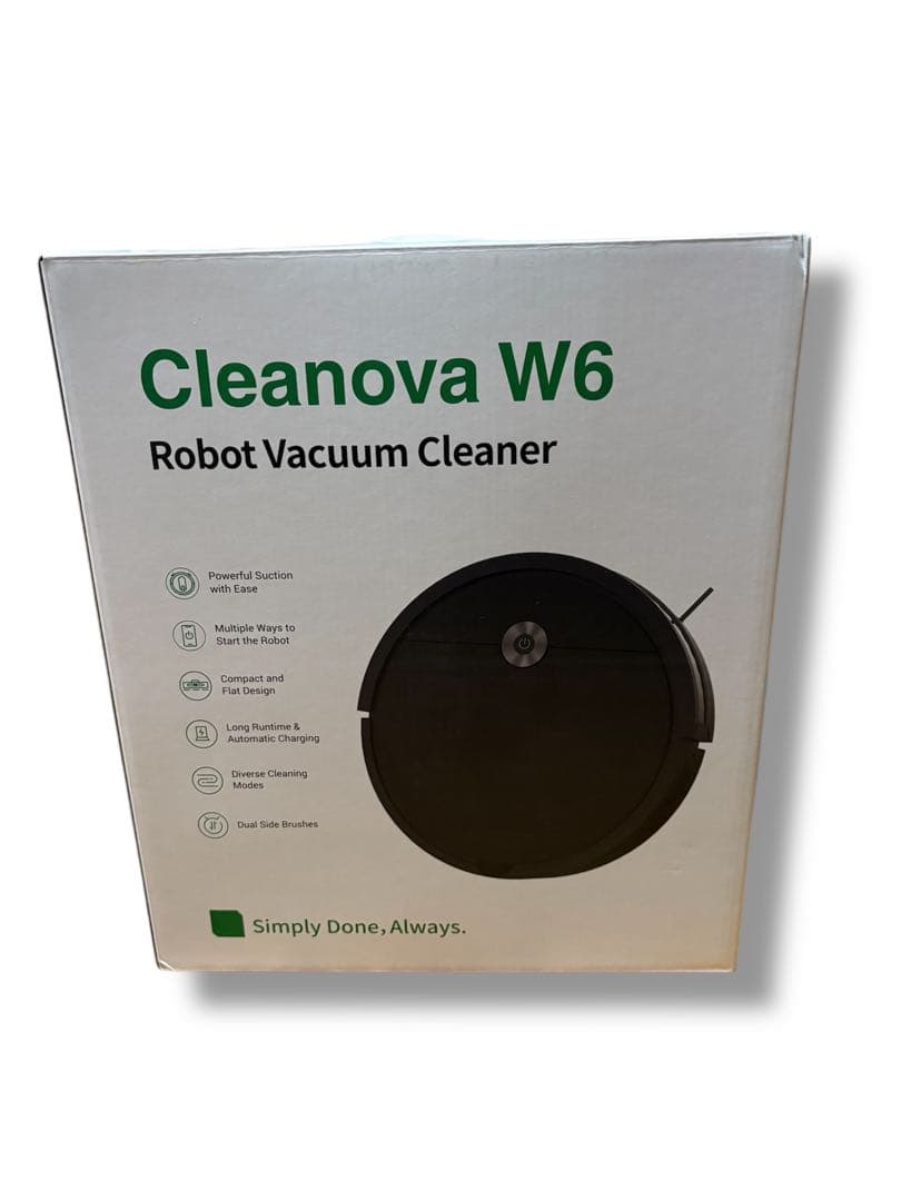⭐️新品⭐️ロボット掃除機 3000Pa強力吸引 150分間連続稼働 W6 自動充電