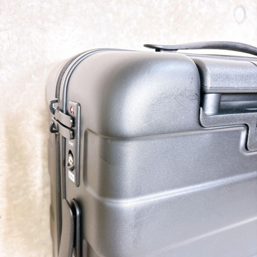 【良品】 無印良品 キャリーケース 36L スーツケース 機内持込 ストッパー付