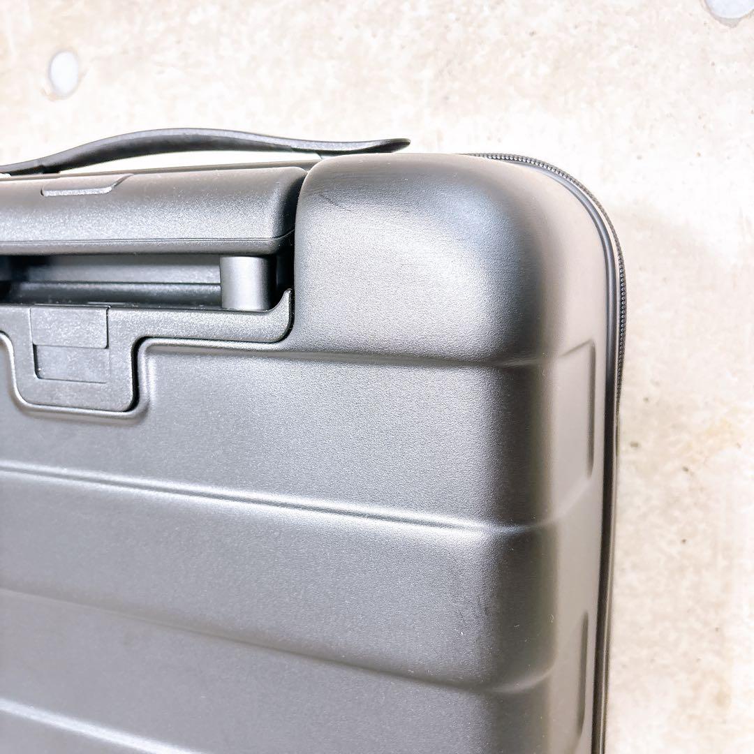 【良品】 無印良品 キャリーケース 36L スーツケース 機内持込 ストッパー付