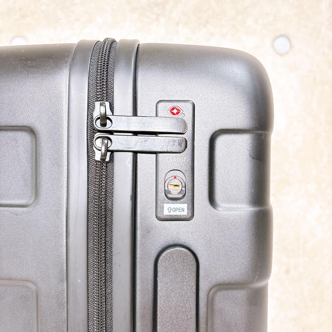 【良品】 無印良品 キャリーケース 36L スーツケース 機内持込 ストッパー付