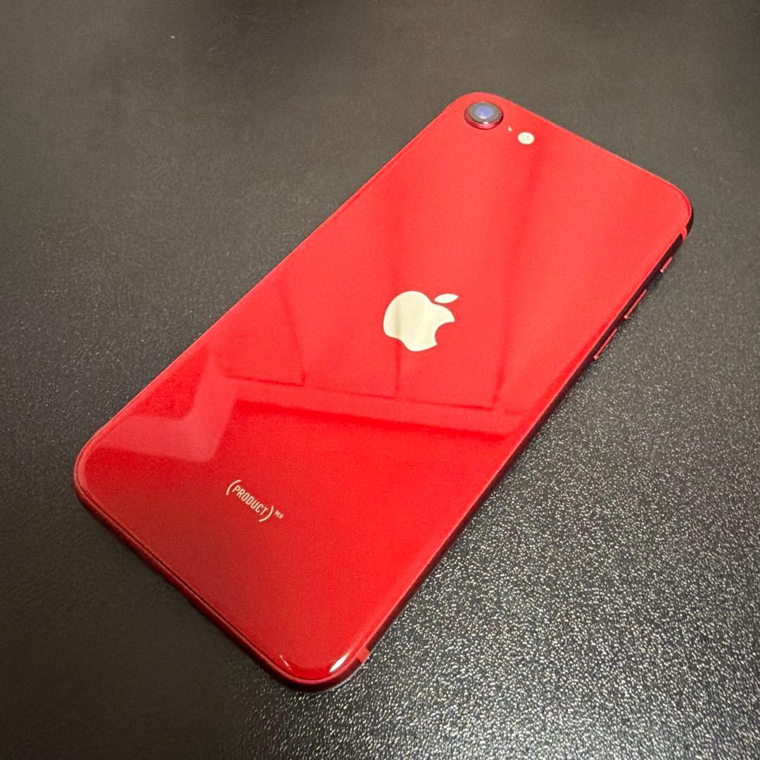 バッテリー新品　iPhoneSE第3世代64GB SIMフリー　美品5336