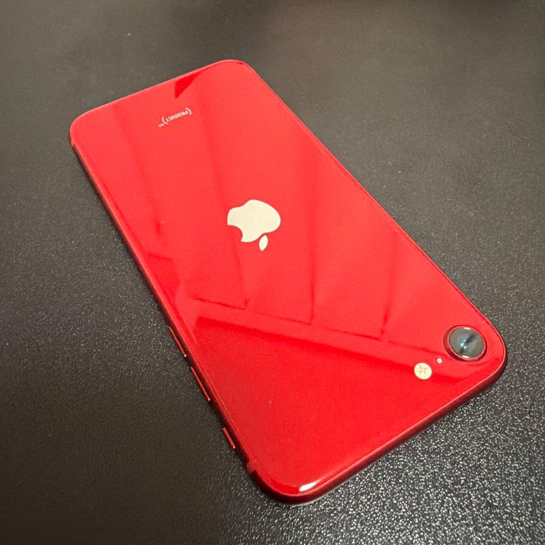 バッテリー新品　iPhoneSE第3世代64GB SIMフリー　美品5336