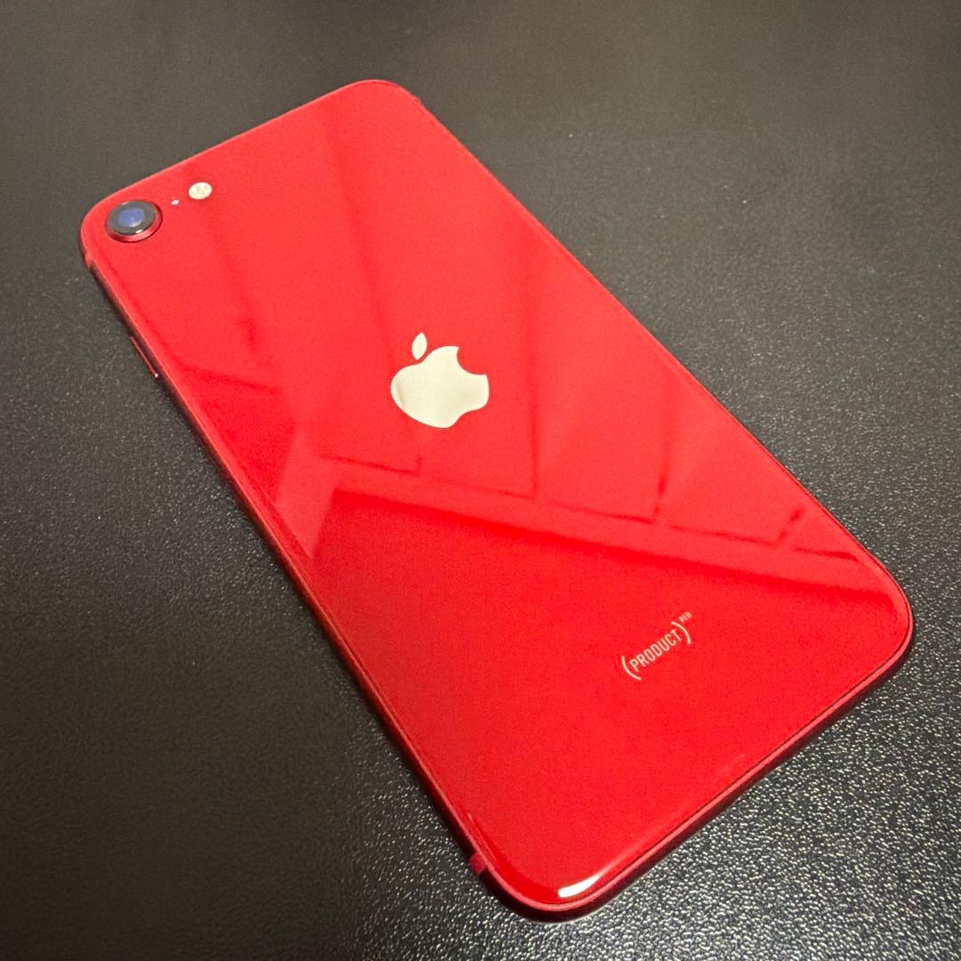 バッテリー新品　iPhoneSE第3世代64GB SIMフリー　美品5336