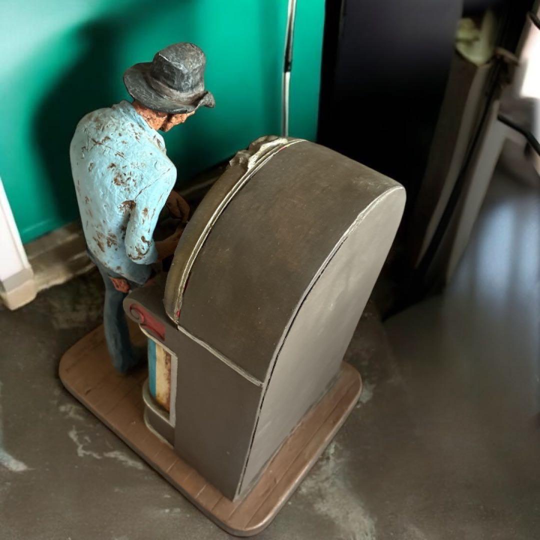 彫刻家 マイケルガーマン作 アンティーク アメリカンインテリア JUKEBOX