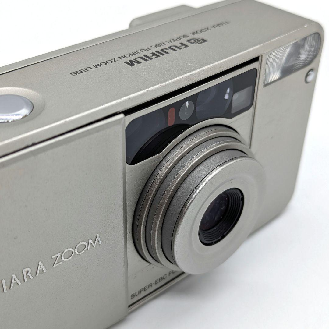 フジフィルム TIARA ZOOM コンパクトフィルムカメラ 簡易確認済
