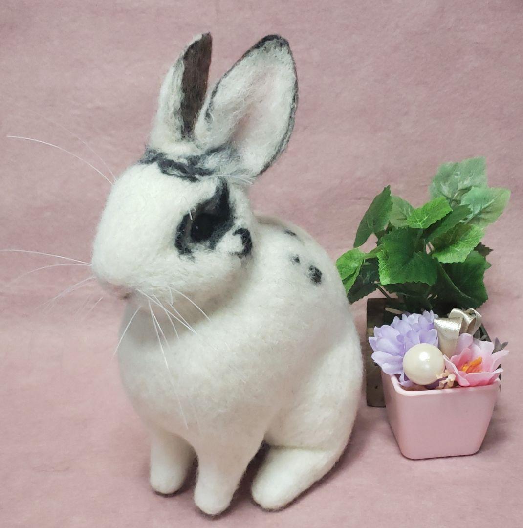 羊毛フェルト オーダー 「リアルで可愛いウサギちゃん」うちの子 ペット