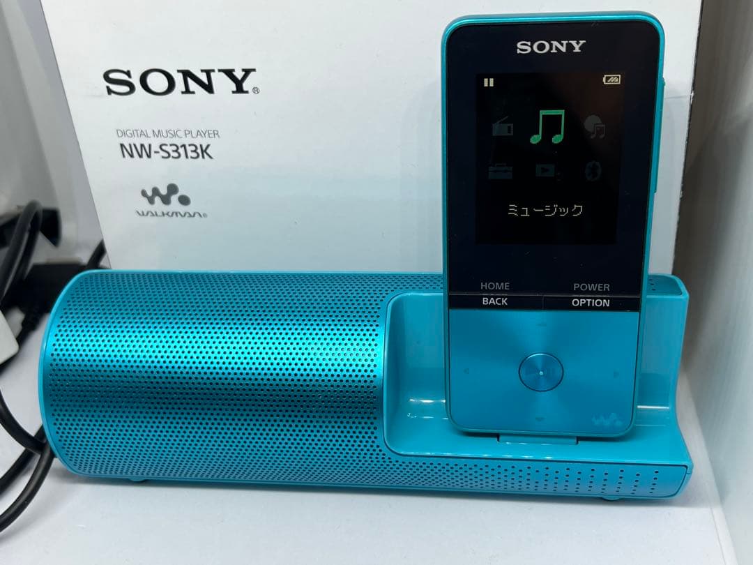 SONY ウォークマン　NW-S313K スピーカー、ハードケース付き