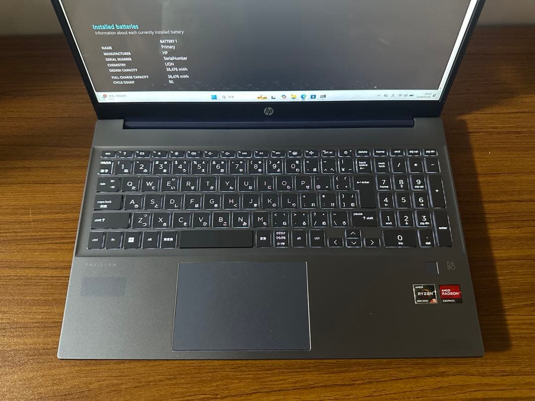 Windowsノート本体 HP Pavilion Laptop 15 Ryzen5 5500 16/512