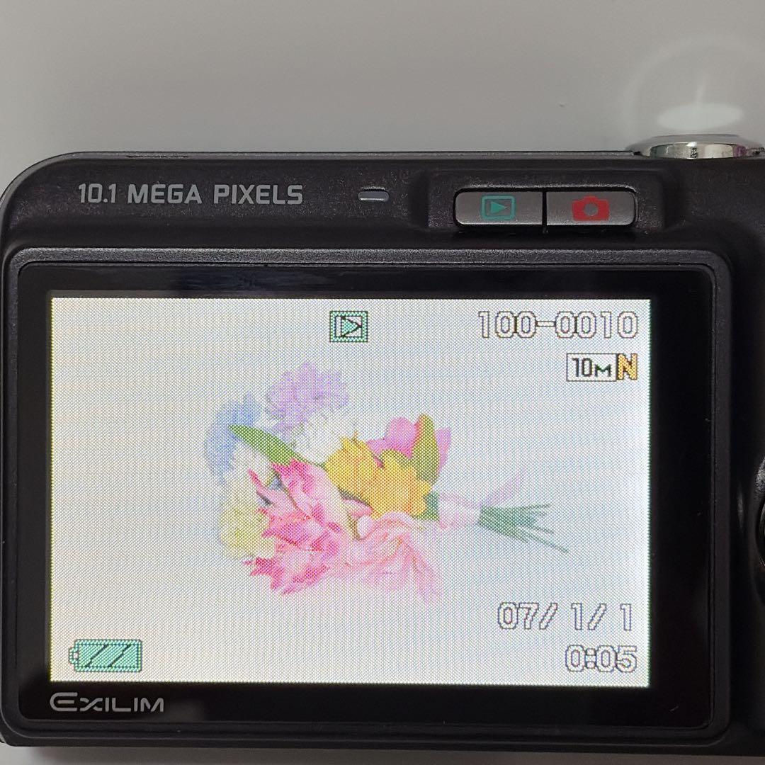 【箱付・美品 】CASIO EXILIM EX-Z1080 動作品 ブラック 黒