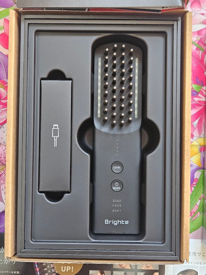 Brighte ELEKI BRUSH + 美顔器 スカルプ・フェイス・ボディ用