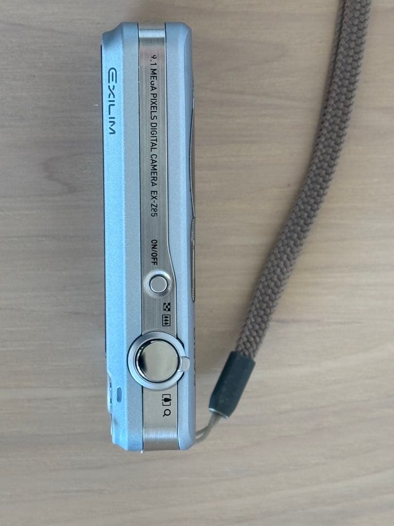 【動作確認済】CASIO EXILIM EX-Z85 オールドデジカメ シルバー