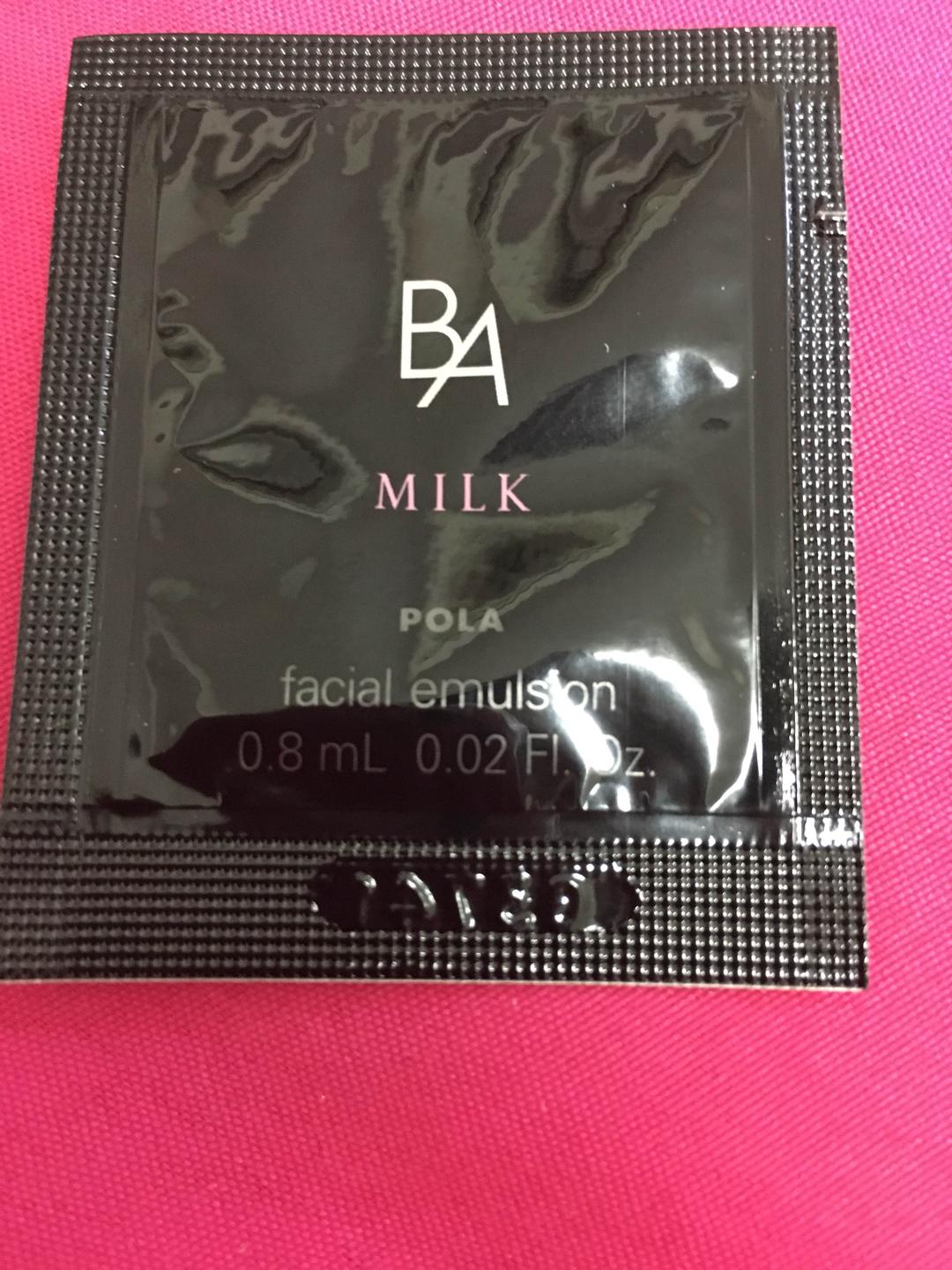 40個❗️ ポーラ B.A ミルク 0.8ml 40個