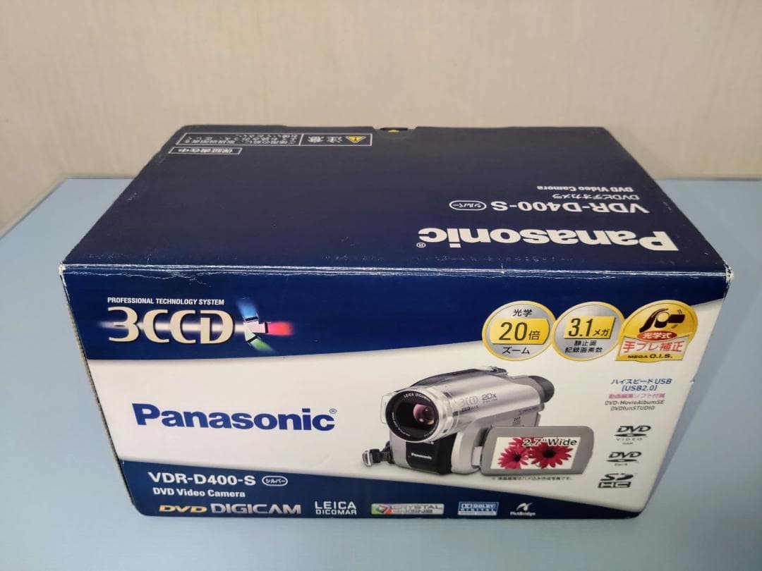 【極美品】パナソニック VDR-D400-S 光学20倍ライカレンズ搭載 日本製