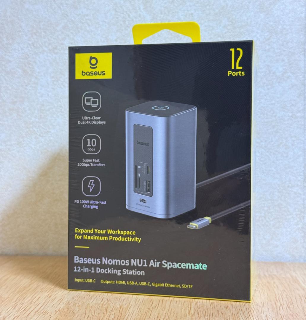 Baseus 12-in-1 USB-C ドッキングステーション