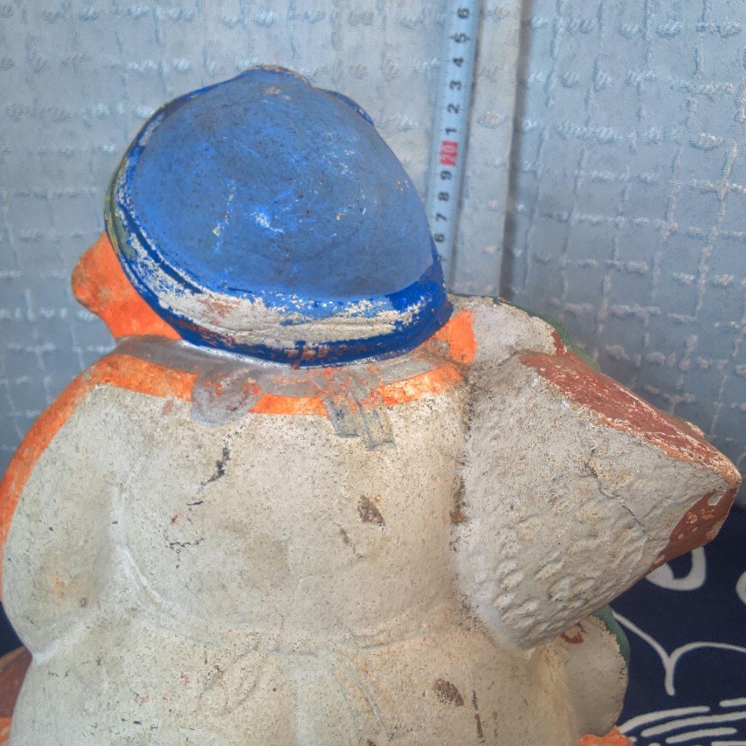 骨董７木製郷土玩具 子供の人形 約20cm