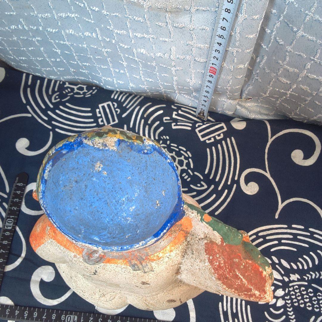 骨董７木製郷土玩具 子供の人形 約20cm