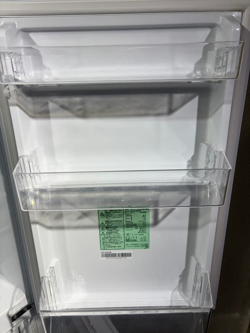送料込み！　タグレーベルアマダナ　2ドア冷蔵庫　162ℓ　AT-RF160-WH