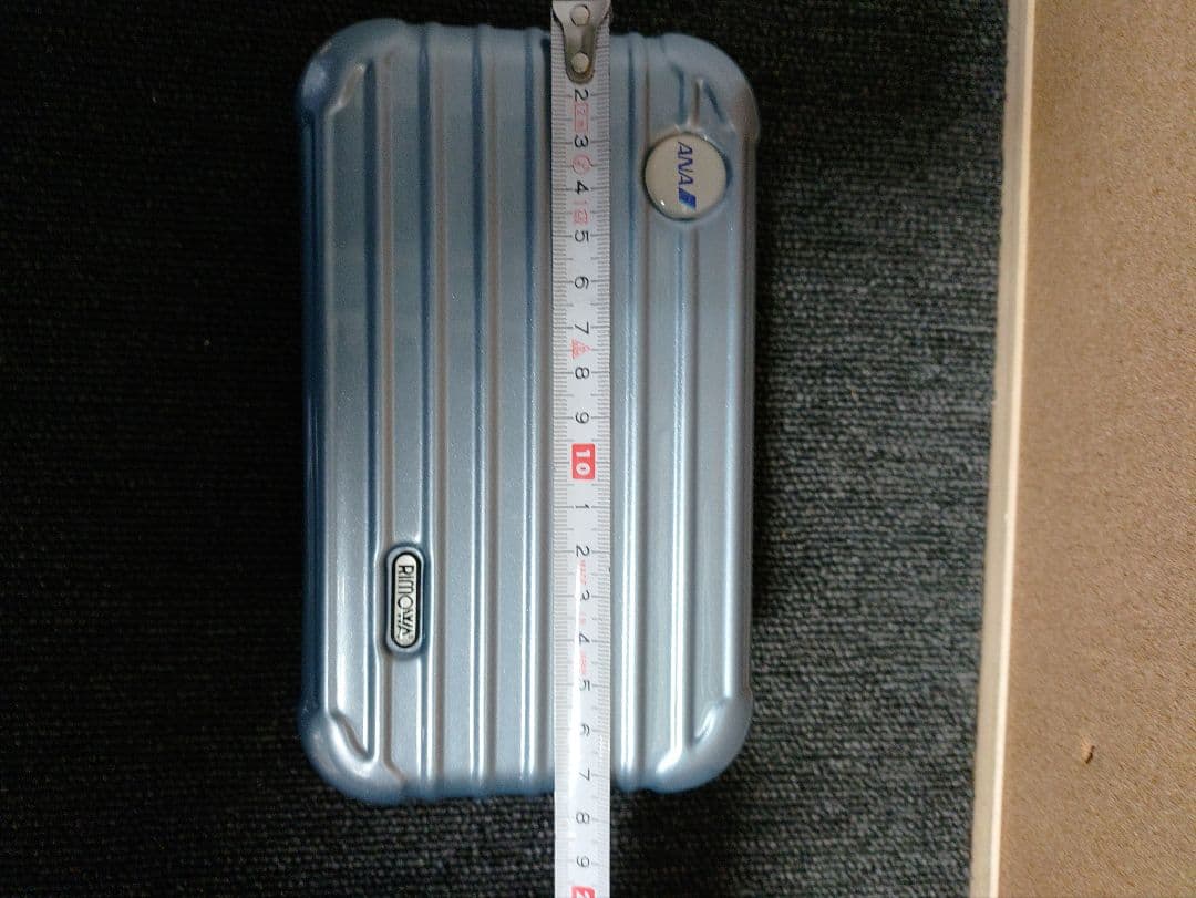 108☆ ANA×RIMOWA アメニティ トラベルポーチ スカイブルー